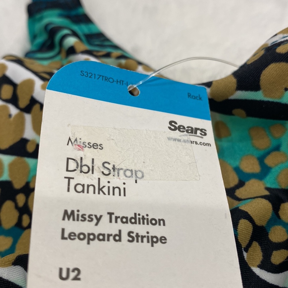 Tropical Escape Tankini Size 12 - Picture 10 of 10